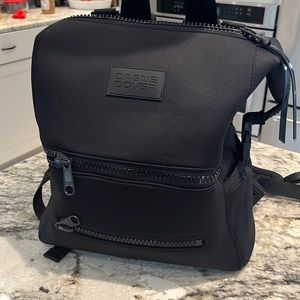 Black Dagne Dover “Indi diaper” backpack